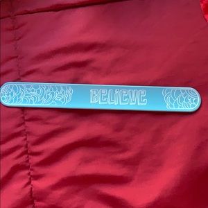 ☃️Believe snap bracelet☃️